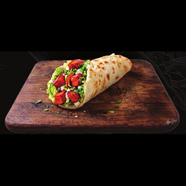 Tikka Paneer Wrap at Burgon, Thiruvananthapuram